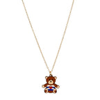 Collana Teddy Love con Pendente Orsetto In Acciaio Inossidabile