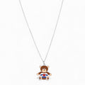 Collana Teddy Love con Pendente Orsetto In Acciaio Inossidabile