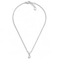 Collana Punto Luce con Ciondolo Zirconi In Acciaio Inossidabile