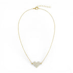 Collana Cuore Radioso In Argento 925
