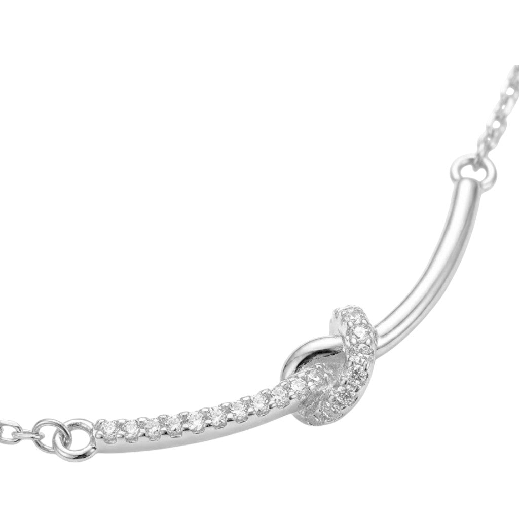 Collana Abbraccio Infinito In Argento 925
