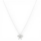Collana con Pendente a Fiocco In Acciaio Inossidabile