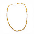 Collana Torchon a Maglia Corda In Acciaio Inossidabile