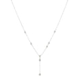 Collana a Y con Punti Luce in Argento 925