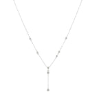 Collana a Y con Punti Luce in Argento 925