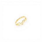 Anello Fascia Cuori Traforati In Argento 925