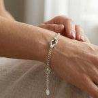 Bracciale Catena Nodo Groumette In Acciaio Inossidabile