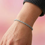 Bracciale Torchon in Acciaio Inossidabile