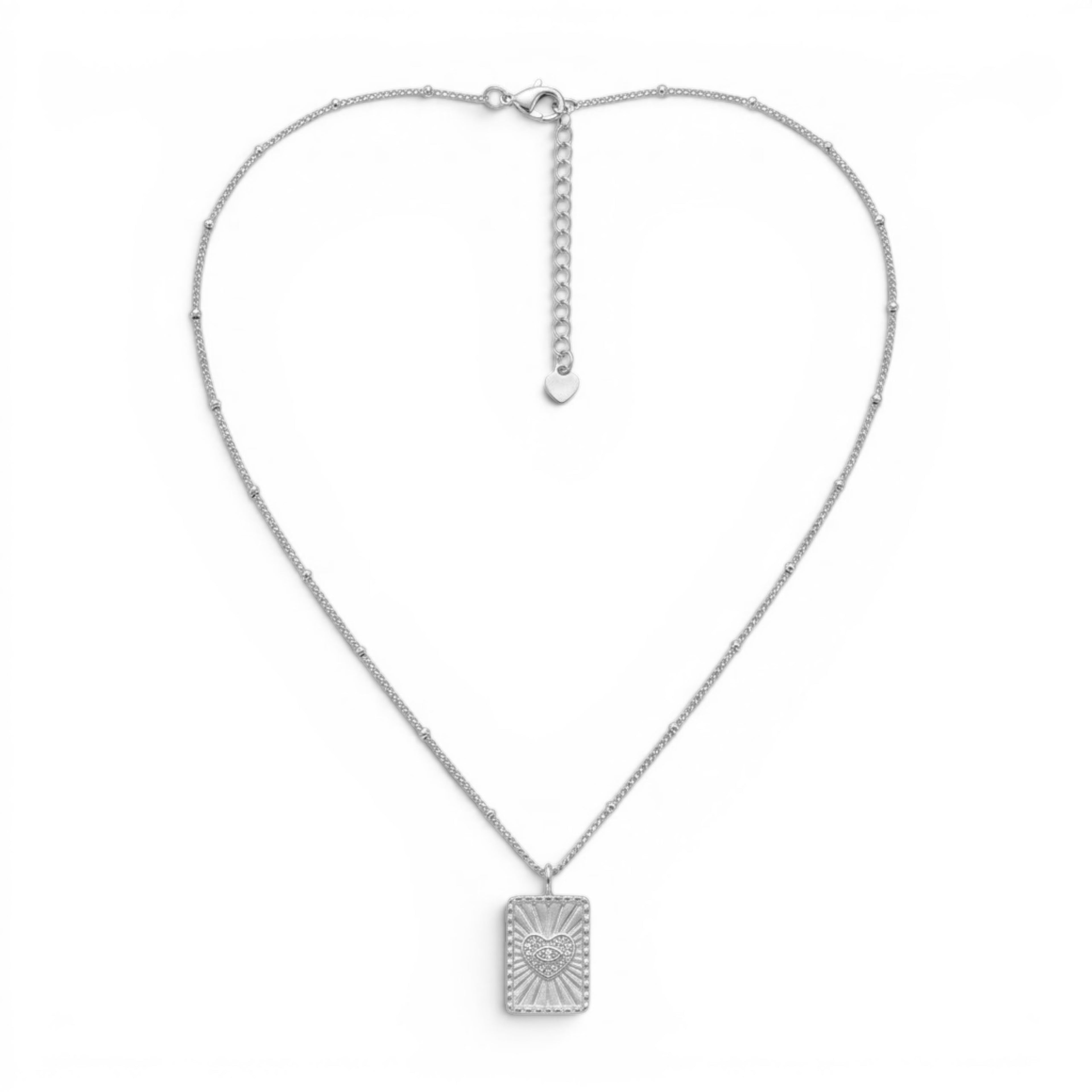 Collana Girocollo Eye In Acciaio Inossidabile