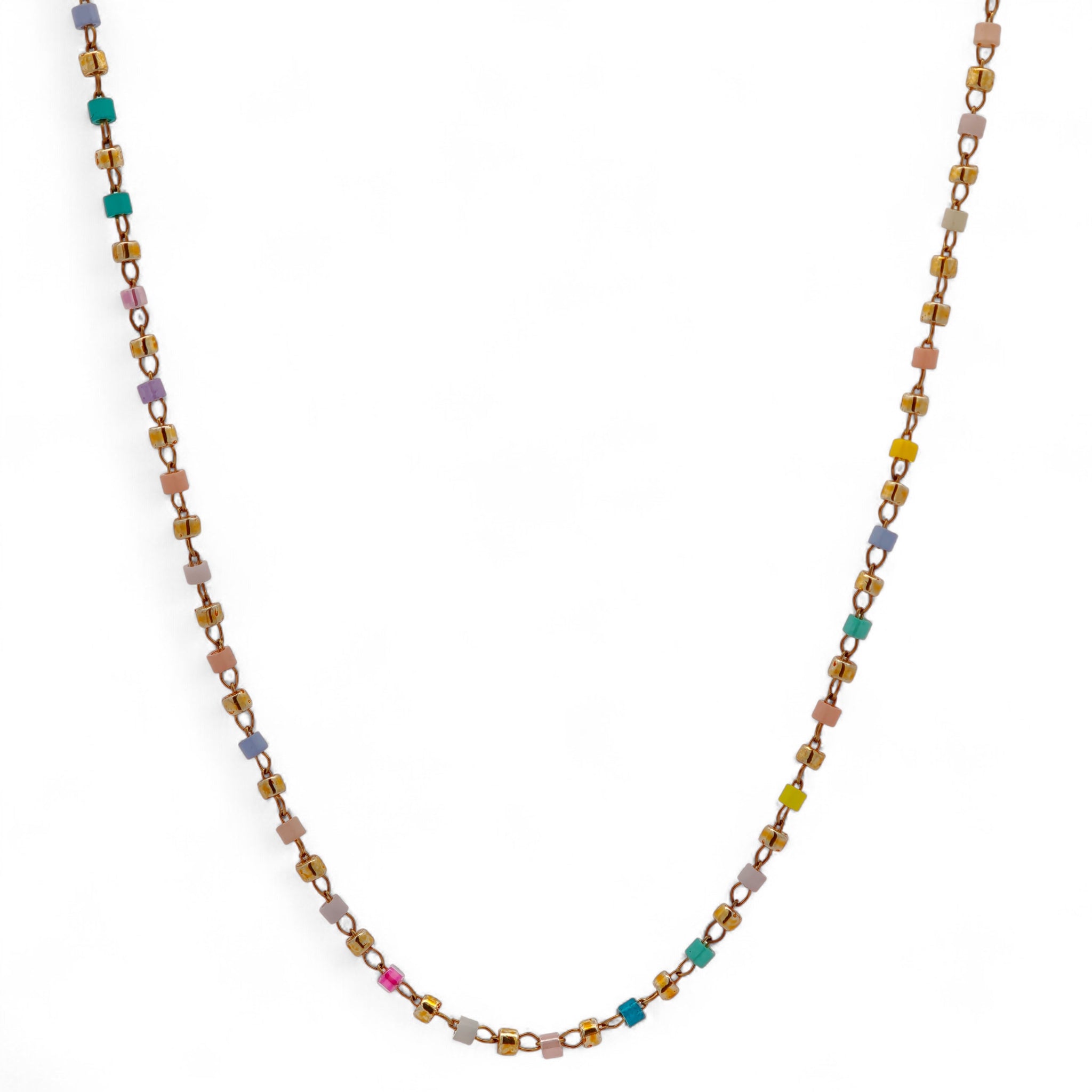 Collana Perline Colorate