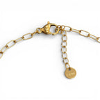 Bracciale Teddy Love con Orsetto Smaltato e Perla In Acciaio Inossidabile
