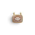 Collana Catenina con Cammeo Occhio In Argento 925