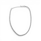 Collana Torchon a Maglia Corda In Acciaio Inossidabile