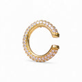 Ear Cuff a Fascia con Pavé di Zirconi In Acciaio Inossidabile