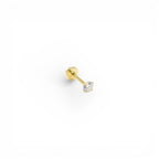 Piercing Punto Luce Quadrato In Argento 925
