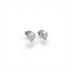 Orecchini Fragolina Zirconata In Argento 925