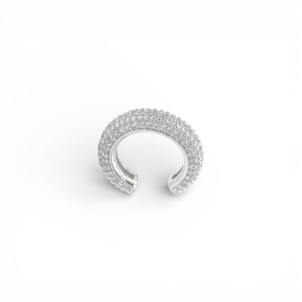 Ear Cuff Tocco Trendy In Argento 925