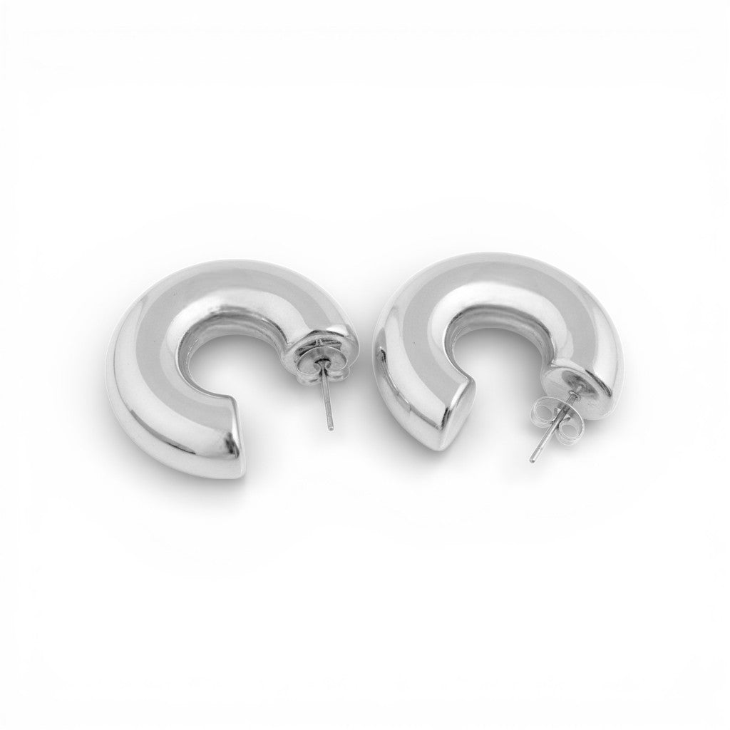 Orecchini Chunky Hoop In Acciaio Inossidabile