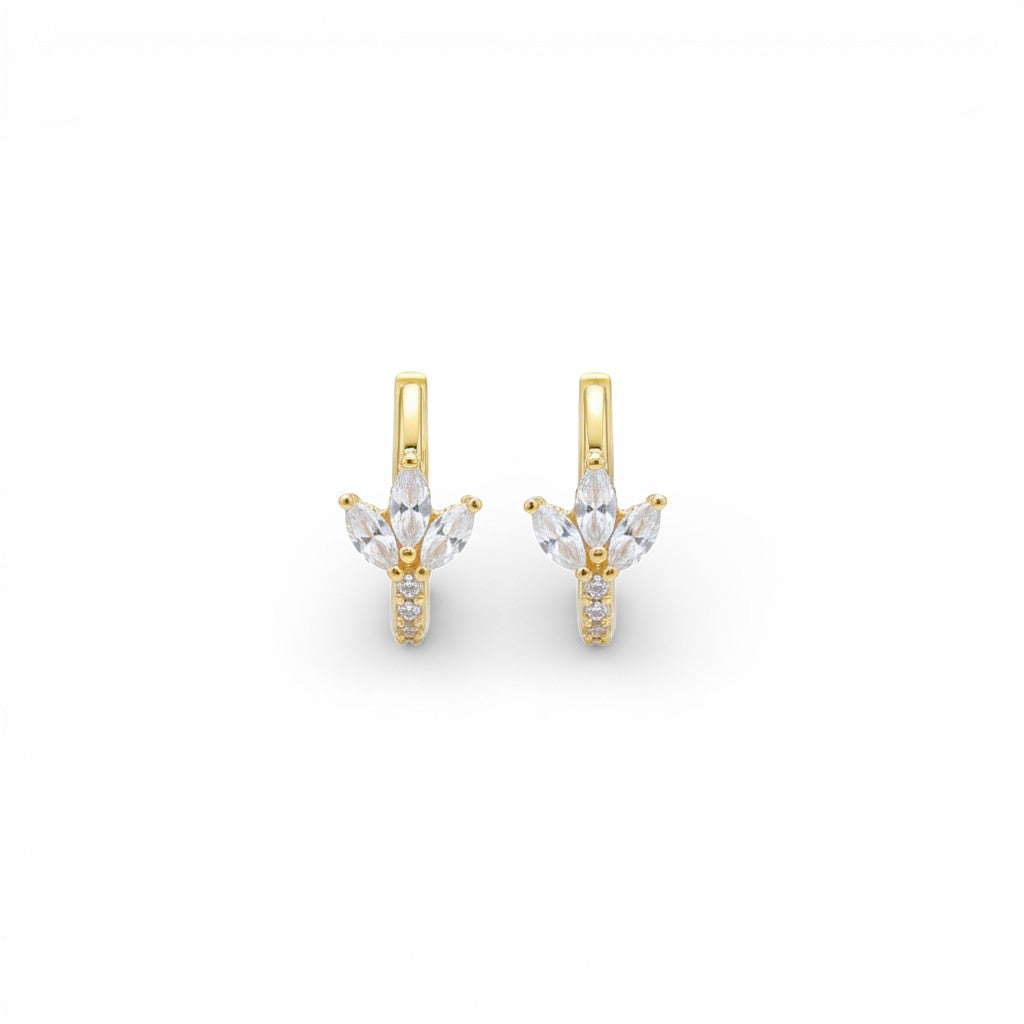 Orecchini Pavé Infinito Con Zirconi in Argento 925