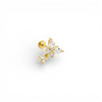 Piercing con Pendente Farfalla Orecchio in Argento 925