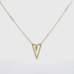 Collana Triangle in Argento 925
