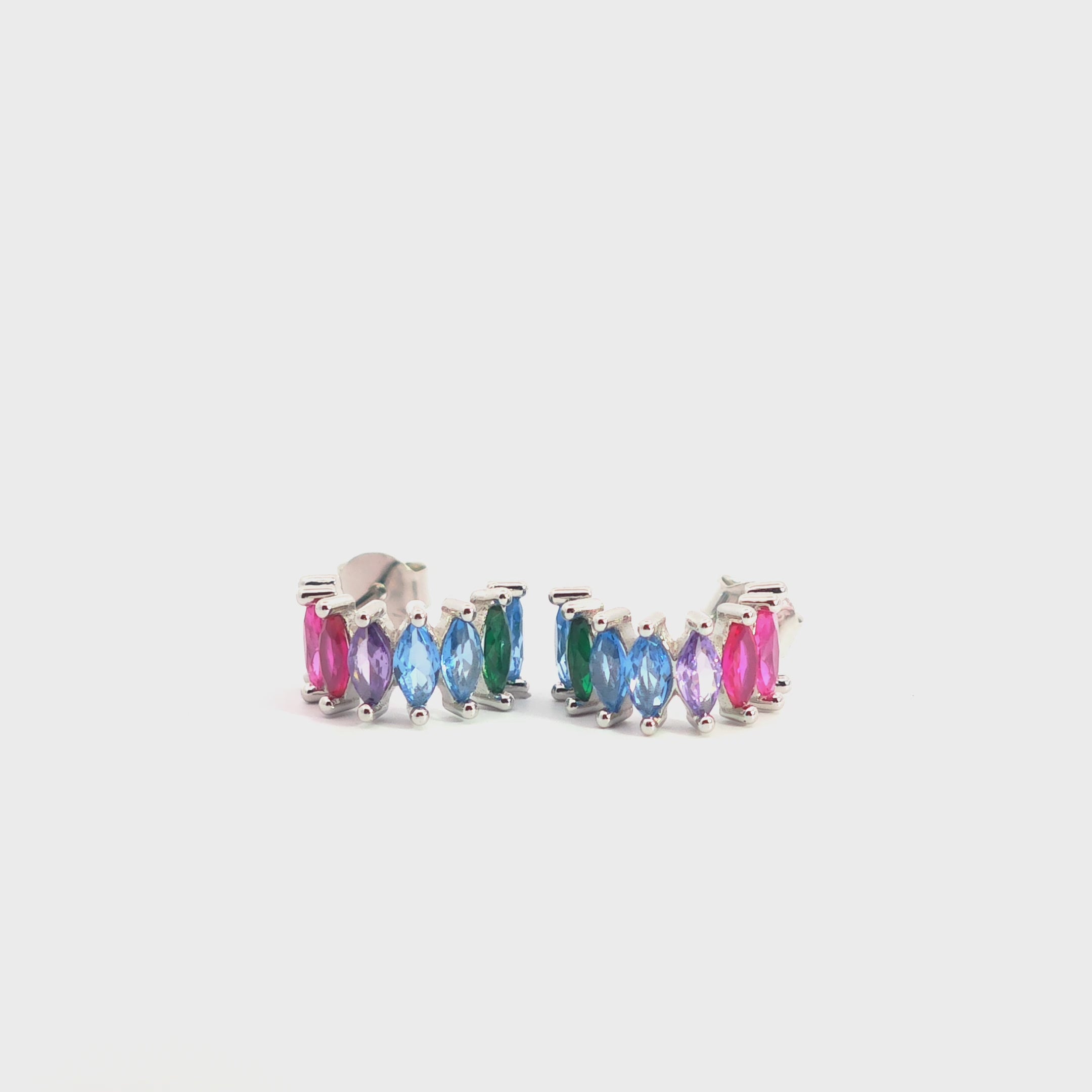 Orecchini Multicolor Sparkle In Argento 925