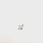 Piercing Trifoglio In Argento 925