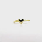 Anello Cuore Minimal Argento 925