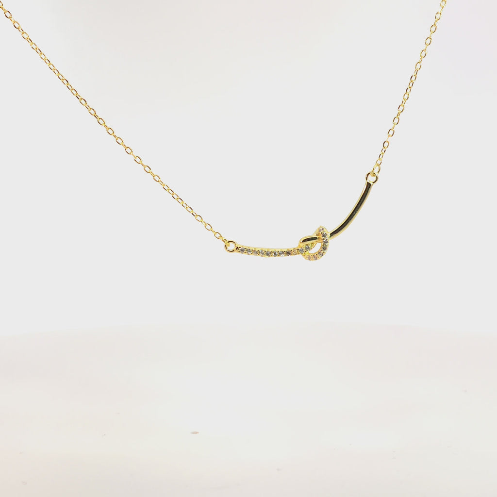 Collana Abbraccio Infinito In Argento 925