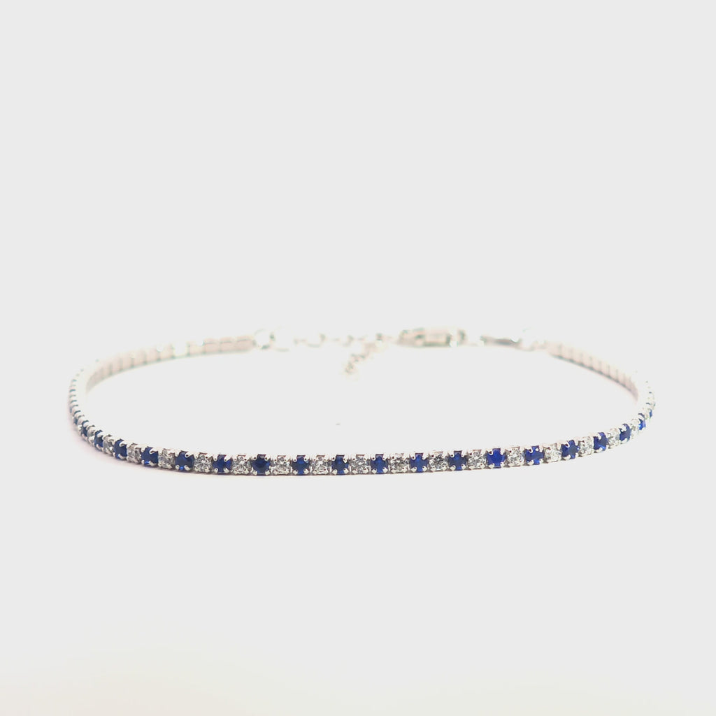 Bracciale Tennis In Argento 925