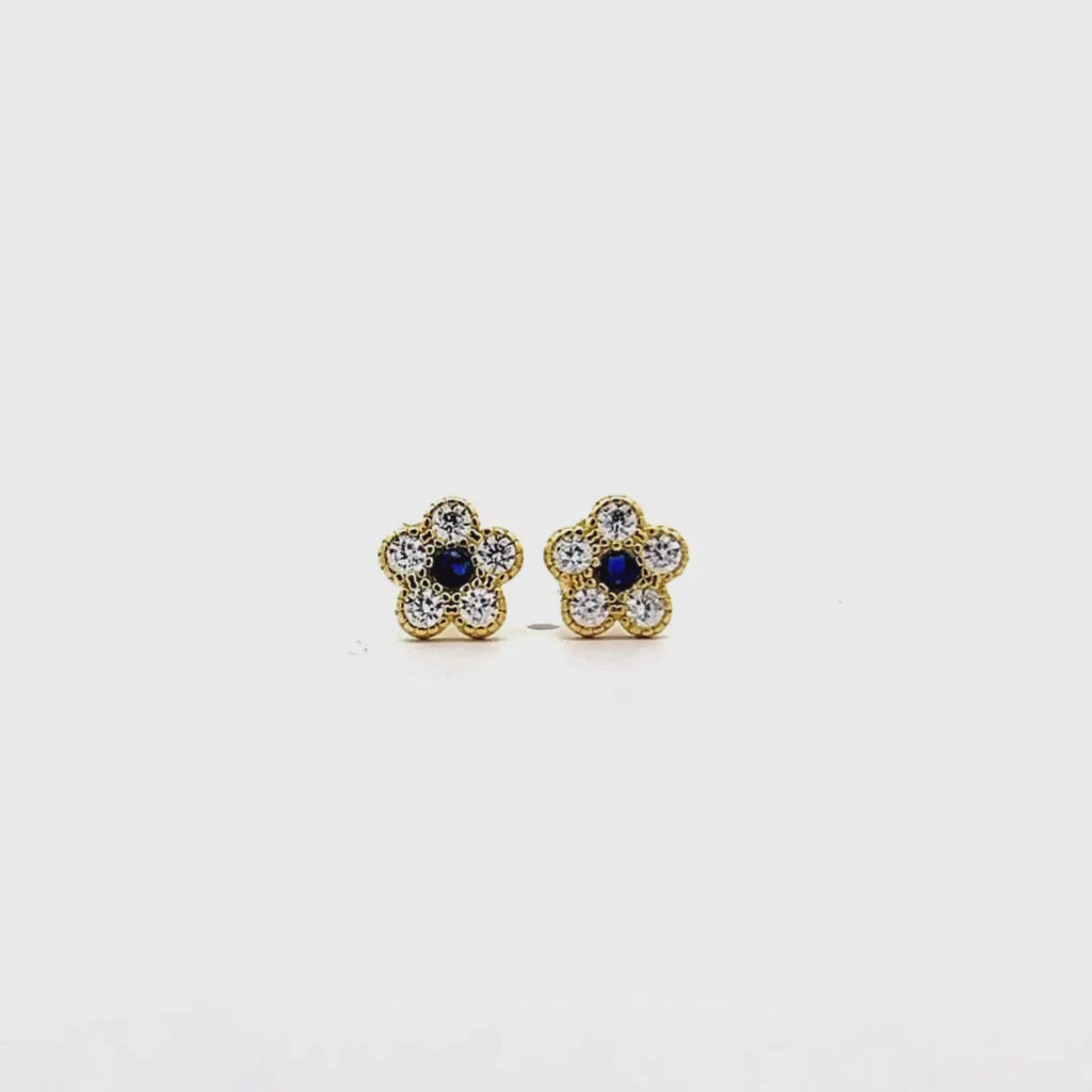 Orecchini Flower in Argento 925