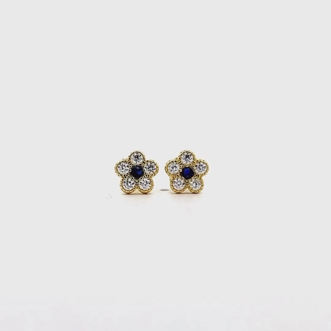 Orecchini Flower in Argento 925