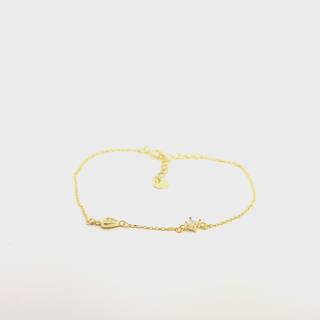 Bracciale Cuore Prezioso In Argento 925