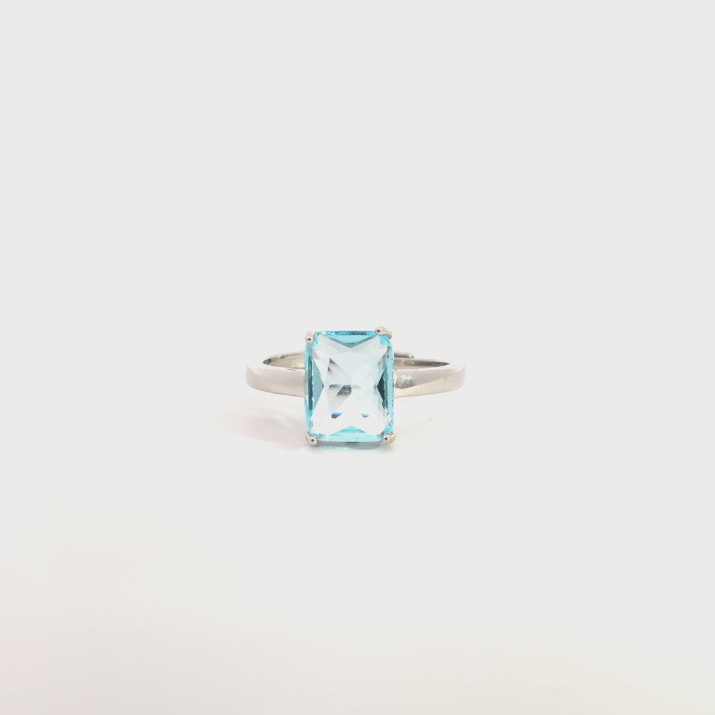 Anello con Pietra In Argento 925