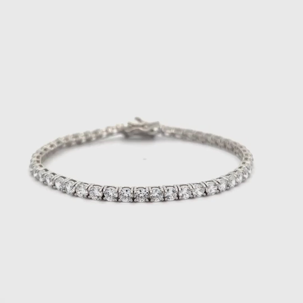 Bracciale Tennis in Argento 925