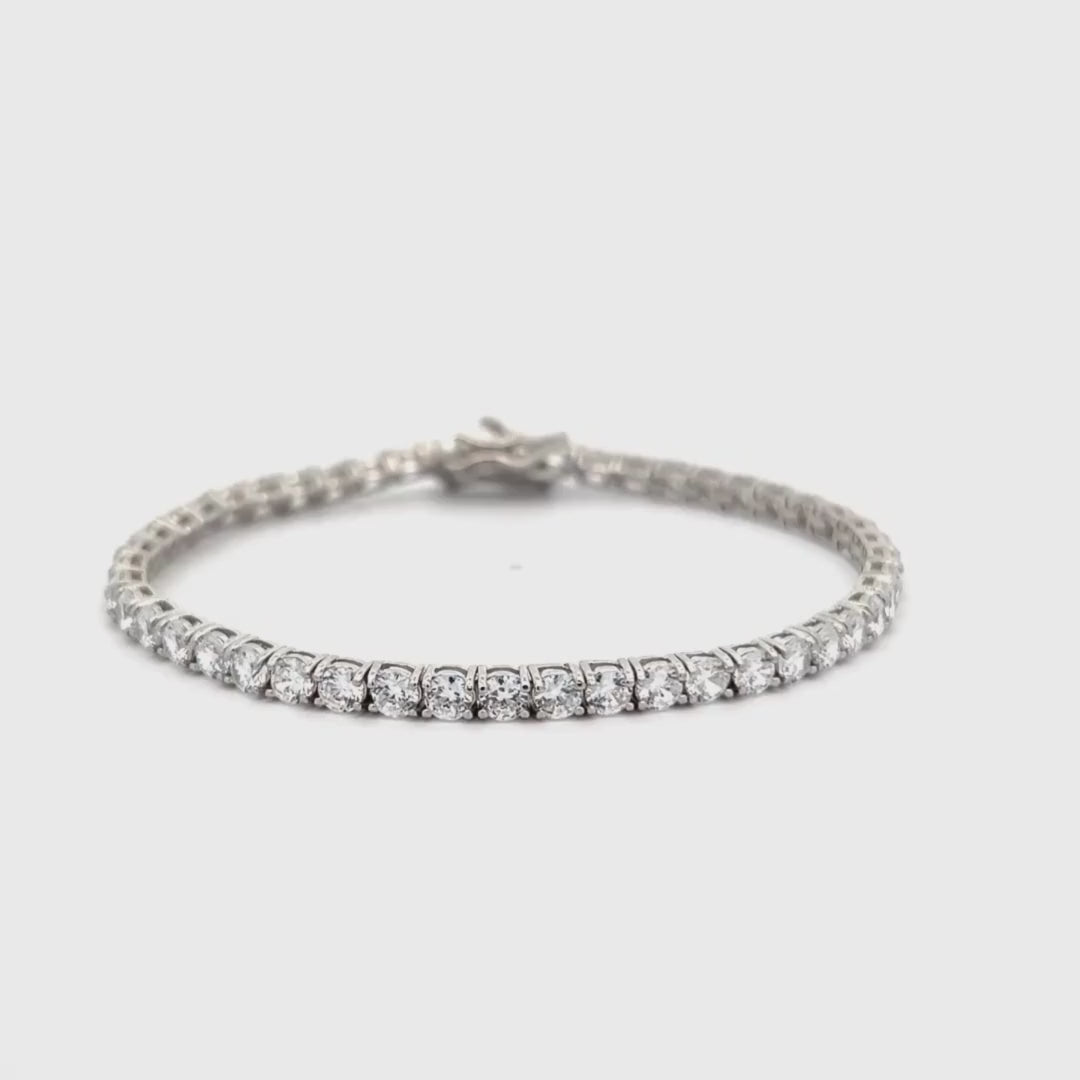 Bracciale Tennis in Argento 925