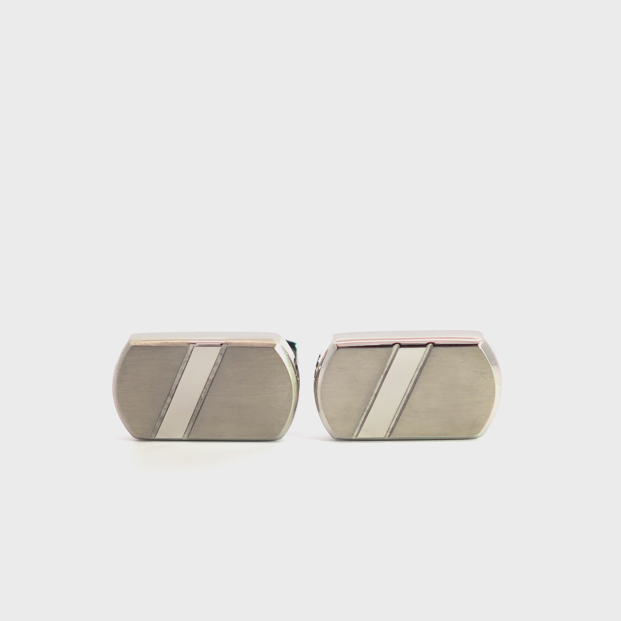 Gemelli Circolo d'Eleganza In Acciaio Inossidabile