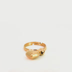 Anello Charm Cuore In Acciaio Inossidabile