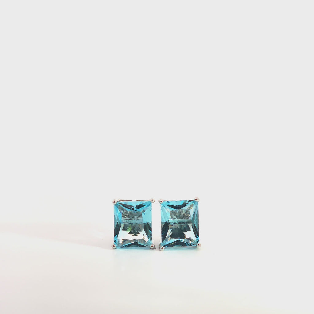 Orecchini Goccia di Luce con Pietra In Argento 925