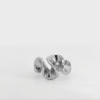 Anello Design a Nastro Ondulato In Acciaio Inossidabile