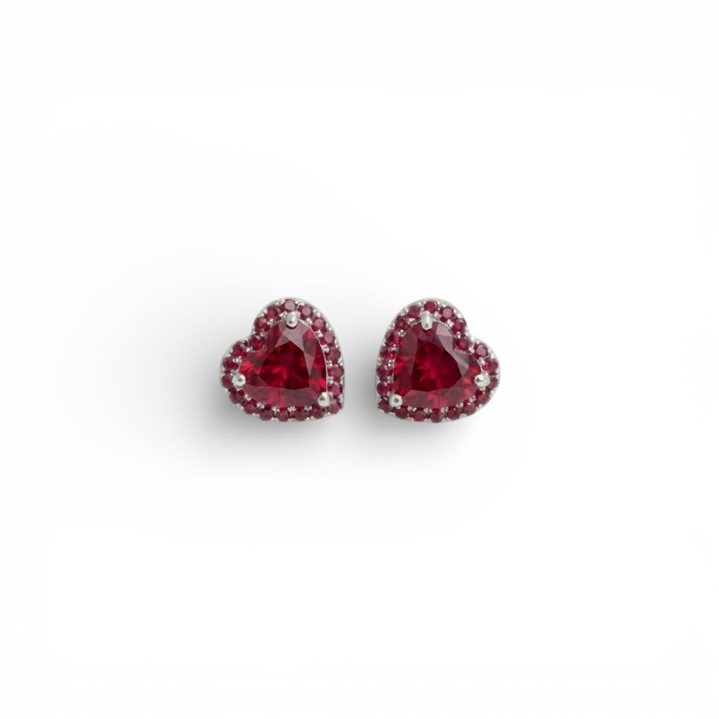 Orecchini Mille Sfumature di Cuori In Argento 925