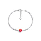 Bracciale Tennis Love In Argento 925