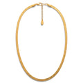 Collana Maglia Snake Piatta In Acciaio Inossidabile