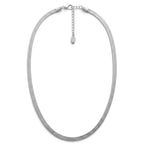 Collana Maglia Snake Piatta In Acciaio Inossidabile