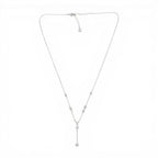 Collana a Y con Punti Luce in Argento 925