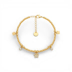 Bracciale Puppy Love con Zampine In Acciaio Inossidabile