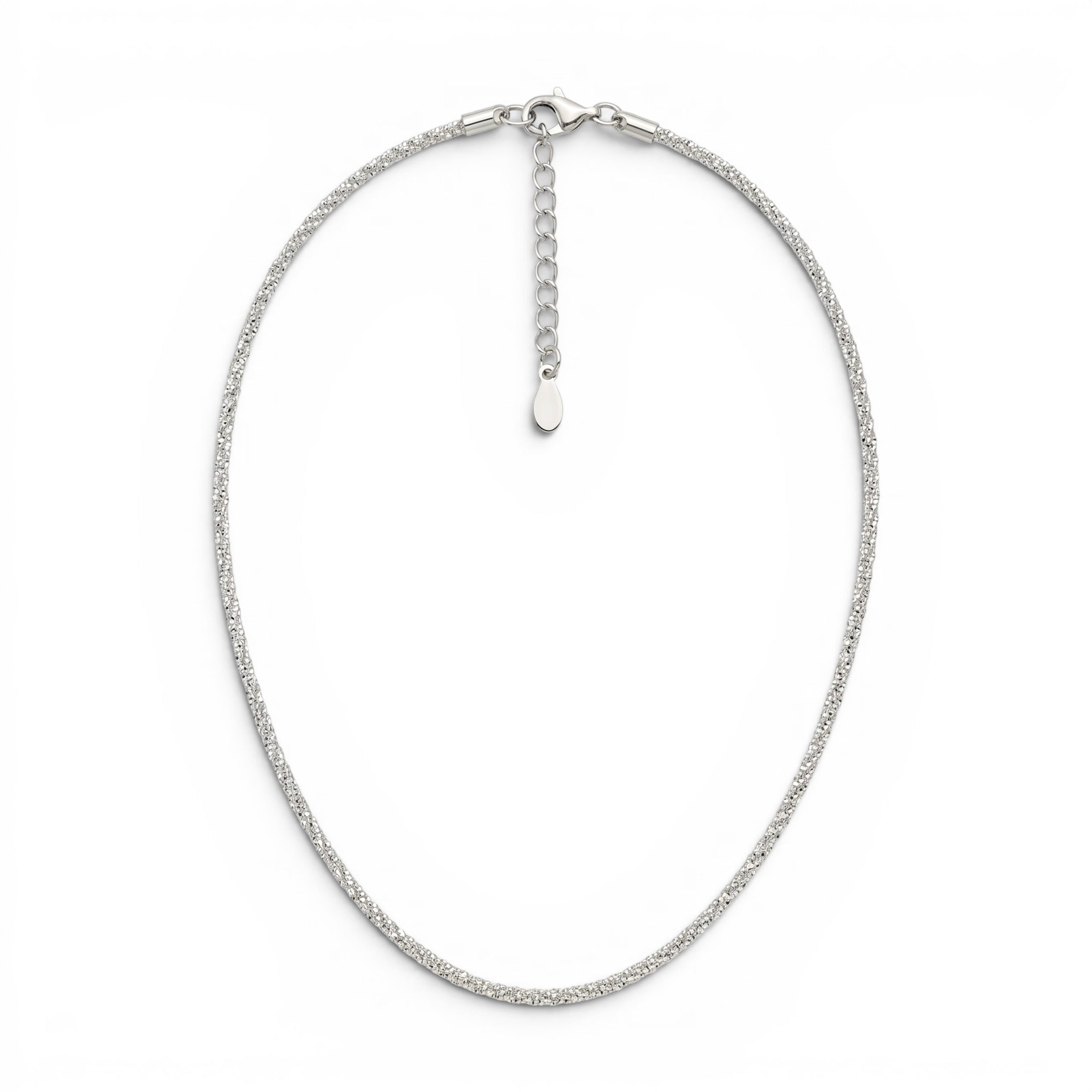 Collana Girocollo Torchon In Acciaio Inossidabile
