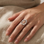 Anello Fascia Aperta In Acciaio Inossidabile