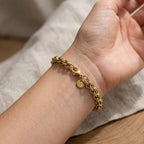 Bracciale Chunky  Intrecciato In Acciaio Inossidabile