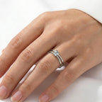 Anello Nodo In Argento 925
